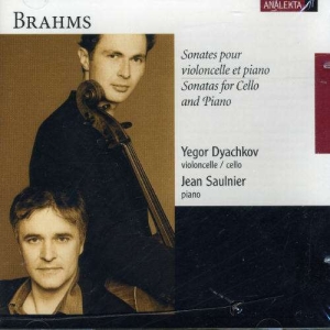 Dyachkov Yegor Saulnier Jean - Brahms: Sonatas For Cello And Piano in the group Externt_Lager /  at Bengans Skivbutik AB (4178106)