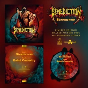 Benediction - Stormcrow (Vinyl Picture Disc Shape in the group VINYL / Hårdrock/ Heavy metal at Bengans Skivbutik AB (4178202)