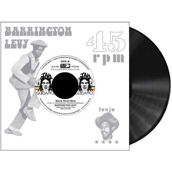 Levy Barrington / Roots Radics - Black Heart Man in the group VINYL / Reggae at Bengans Skivbutik AB (4179494)