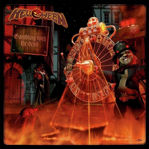 Helloween - Gambling With The Devil (Red/White in the group VINYL / Hårdrock/ Heavy metal at Bengans Skivbutik AB (4180196)