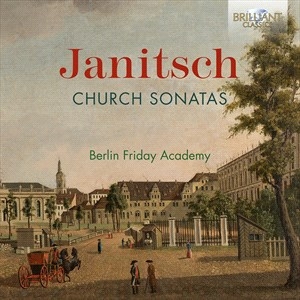 Janitsch Johann Gottlieb - Church Sonatas in the group Externt_Lager /  at Bengans Skivbutik AB (4180415)