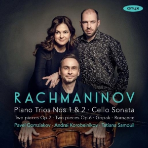 Rachmaninov Sergei - Piano Trio No.1 & 2 Cello Sonata in the group Externt_Lager /  at Bengans Skivbutik AB (4180418)