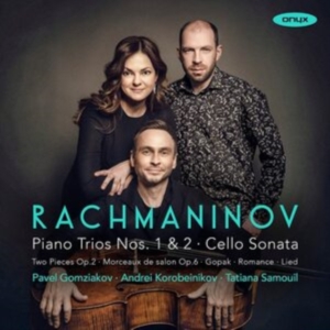 Rachmaninov Sergei - Piano Trio No.1 & 2 Cello Sonata in the group Externt_Lager /  at Bengans Skivbutik AB (4180418)