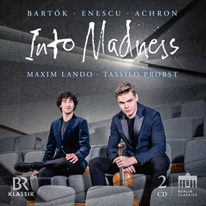 Achron Joseph Bartok Bela Enesc - Achron, Bartok & Enescu: Into Madne in the group Externt_Lager /  at Bengans Skivbutik AB (4180848)