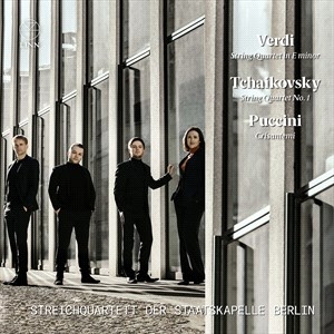 Puccini Giacomo Tchaikovsky Pyot - Verdi: String Quartet In E Minor T in the group Externt_Lager /  at Bengans Skivbutik AB (4181465)