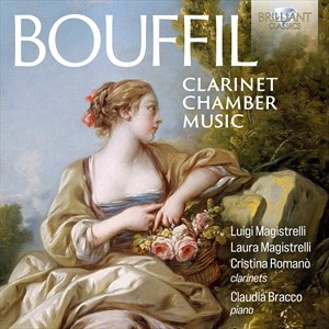 Bouffilm Jacques-Jules - Clarinet Chamber Music in the group Externt_Lager /  at Bengans Skivbutik AB (4183291)