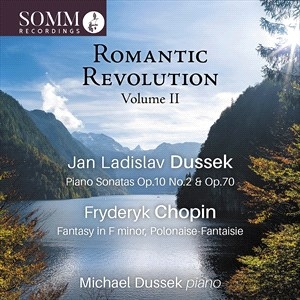 Chopin Frederic Dussek Jan Ladis - Chopin & Dussek: Romantic Revolutio in the group Externt_Lager /  at Bengans Skivbutik AB (4183316)