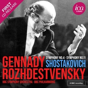 Shostakovich Dmitri - Symphonies Nos. 4 & 11 in the group Externt_Lager /  at Bengans Skivbutik AB (4183333)