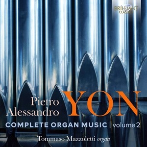 Yon Pietro - Complete Organ Music, Vol. 2 in the group Externt_Lager /  at Bengans Skivbutik AB (4183344)
