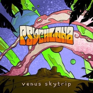Psychlona - Venus Skytrip (Purple Marbled Vinyl in the group VINYL / Hårdrock/ Heavy metal at Bengans Skivbutik AB (4186013)