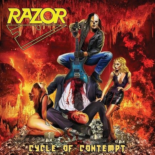 Razor - Cycle Of Contempt in the group VINYL / Hårdrock/ Heavy metal at Bengans Skivbutik AB (4186371)