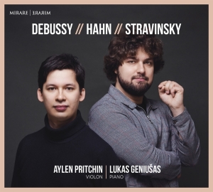 Pritchin Aylen | Lukas GeniuÅ¡as - Debussy | Hahn | Stravinsky: Werke fÃ¼r V in the group CD / Klassiskt,Övrigt at Bengans Skivbutik AB (4186521)