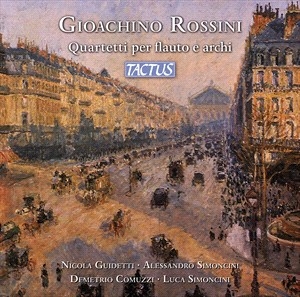 Rossini Gioachino - Quartetti Per Flauto E Archi in the group Externt_Lager /  at Bengans Skivbutik AB (4186902)