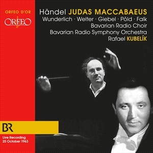 Handel Georg Friedrich - Judas Maccabaeus in the group CD at Bengans Skivbutik AB (4186914)
