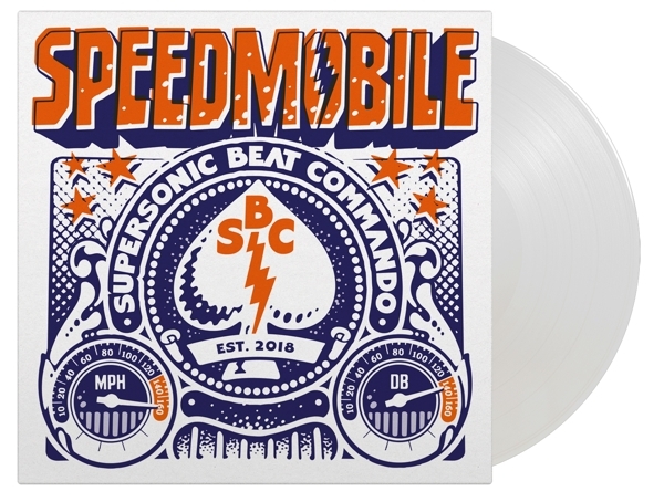 Speedmobile - Supersonic Beat Commando in the group VINYL / Pop-Rock at Bengans Skivbutik AB (4187048)