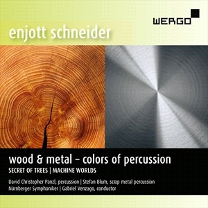Schneider Enjott - Wood & Metal – Colors Of Percussion in the group Externt_Lager /  at Bengans Skivbutik AB (4187372)