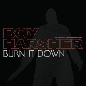 Boy Harsher - Burn It Down (Ltd Pumpkin Orange Vi in the group VINYL / Rock at Bengans Skivbutik AB (4189228)