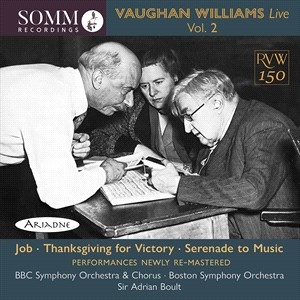 Vaughan Williams Ralph - Live, Vol. 2 in the group Externt_Lager /  at Bengans Skivbutik AB (4189282)