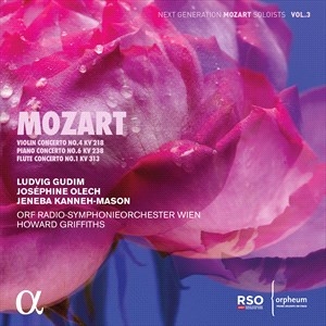Mozart Wolfgang Amadeus - Violin Concerto No. 4, Kv 218 Pian in the group Externt_Lager /  at Bengans Skivbutik AB (4189296)