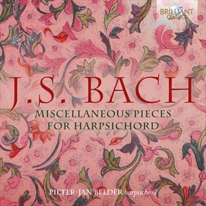 Bach Johann Sebastian - Miscellaneous Pieces For Harpsichor in the group Externt_Lager /  at Bengans Skivbutik AB (4189327)