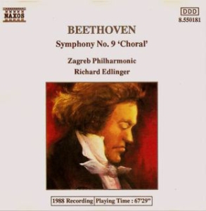 Beethoven Ludwig Van - Symphony No. 9 'Choral' in the group Externt_Lager /  at Bengans Skivbutik AB (4189773)