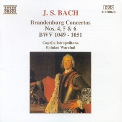 Bach Johann Sebastian - Bach:Brandenburg Ctos 4-6 in the group Externt_Lager /  at Bengans Skivbutik AB (4189777)