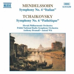 Mendelssohn/Tchaikovsky - Symphony No.4, Symphony No. 6 in the group Externt_Lager /  at Bengans Skivbutik AB (4189794)