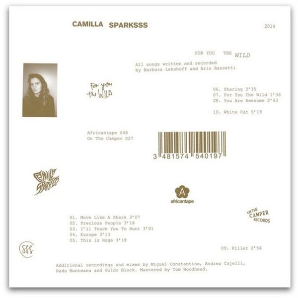 Camilla Sparksss - For You The Wild in the group VINYL / Pop at Bengans Skivbutik AB (4190318)