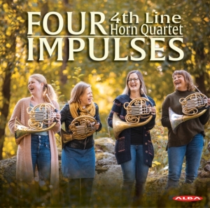 4Th Line Horn Quartet - Four Impulses in the group Externt_Lager / at Bengans Skivbutik AB (4191504)