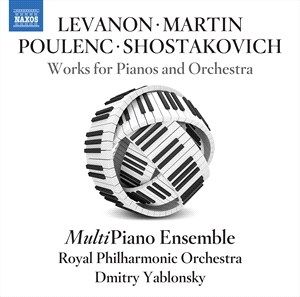 Various - Levanon, Martin, Poulenc & Shostako in the group CD / Klassiskt at Bengans Skivbutik AB (4192108)