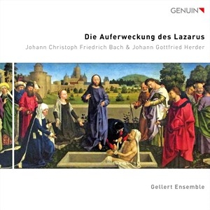 Bach Johann Christoph Friedrich - Die Auferweckung Des Lazarus in the group Externt_Lager /  at Bengans Skivbutik AB (4192120)