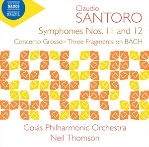 Santoro Claudio - Symphonies Nos. 11 & 12 Concerto G in the group Externt_Lager /  at Bengans Skivbutik AB (4192654)