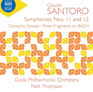 Santoro Claudio - Symphonies Nos. 11 & 12 Concerto G in the group Externt_Lager / at Bengans Skivbutik AB (4192654)