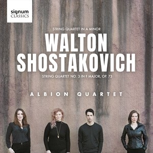 Shostakovich Dmitri Walton Willi - Walton: String Quartet In A Minor in the group Externt_Lager /  at Bengans Skivbutik AB (4192668)