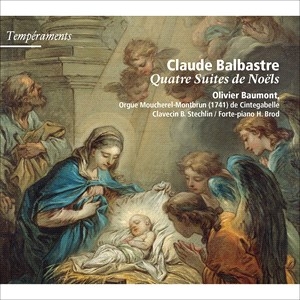 Balbastre Claude - Quatre Suites De Noels in the group Externt_Lager /  at Bengans Skivbutik AB (4192679)