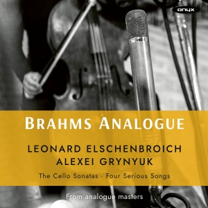 Brahms Johannes - Brahms Analogue - Cello Sonatas 1&2 in the group Externt_Lager /  at Bengans Skivbutik AB (4192795)