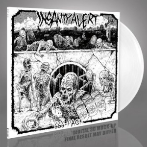 Insanity Alert - 666-Pack (White Vinyl Lp) in the group VINYL / Hårdrock/ Heavy metal at Bengans Skivbutik AB (4194237)