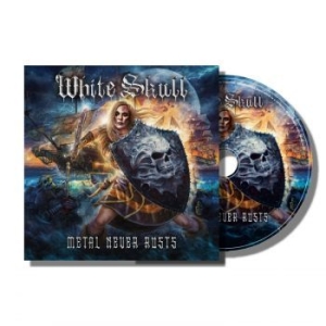 White Skull - Metal Never Rusts (Digipack) in the group CD / Hårdrock/ Heavy metal at Bengans Skivbutik AB (4194243)