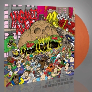 Insanity Alert - Moshburger (Orange Vinyl Lp) in the group VINYL / Hårdrock at Bengans Skivbutik AB (4199949)