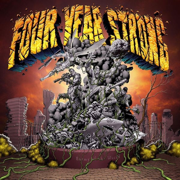 Four Year Strong - Enemy Of The World (Brown & Gold) in the group VINYL / Rock at Bengans Skivbutik AB (4200035)
