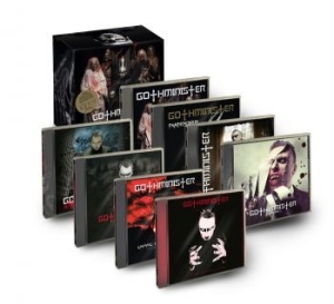 Gothminister - Monsters United (7Cd+1Dvd Box) in the group CD / Hårdrock/ Heavy metal at Bengans Skivbutik AB (4201483)