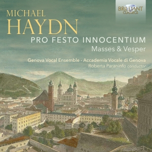Haydn Johann Michael - Pro Festo Innocentium Masses & Vesp in the group Externt_Lager /  at Bengans Skivbutik AB (4201492)