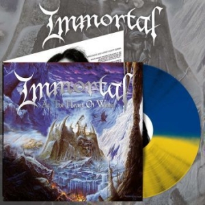 Immortal - At The Heart Of Winter (Blue/Yellow in the group VINYL / Hårdrock at Bengans Skivbutik AB (4202298)