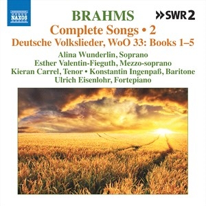Brahms Johannes - Complete Songs, Vol. 2 in the group Externt_Lager /  at Bengans Skivbutik AB (4204444)