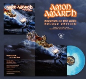 Amon Amarth - Deceiver Of The Gods (Blue Marbled in the group VINYL / Hårdrock/ Heavy metal at Bengans Skivbutik AB (4205071)
