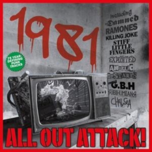 1981 - All Out Attack - Various in the group CD / Pop-Rock at Bengans Skivbutik AB (4205507)
