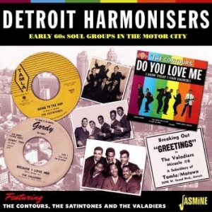 Blandade Artister - Detroit Harmonisers - Early 60S Sou in the group CD / RNB, Disco & Soul at Bengans Skivbutik AB (4205791)