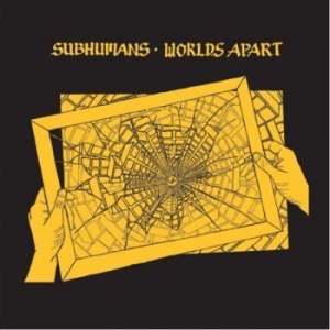 Subhumans - Worlds Apart (Red Vinyl Lp) in the group VINYL / Pop at Bengans Skivbutik AB (4205910)