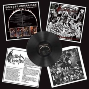 Hellish Crossfire - Slaves Of The Burning Pentagram (Vi in the group VINYL / Hårdrock at Bengans Skivbutik AB (4206558)