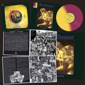 Obsessed The - Lunar Womb (Purple/Mustard Vinyl Lp in the group VINYL / Hårdrock/ Heavy metal at Bengans Skivbutik AB (4206562)